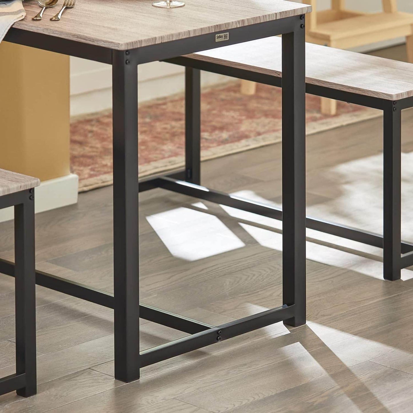 3-teilig Essgruppe | Sitzgruppe | Küchentisch-Set | OGT25-HN - Palo24
