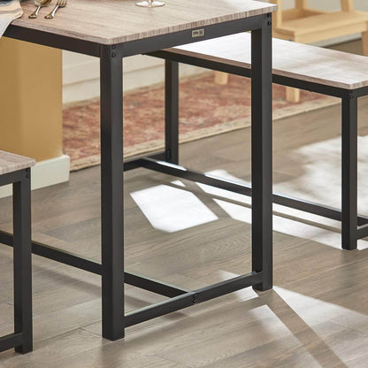 3-teilig Essgruppe | Sitzgruppe | Küchentisch-Set | OGT25-HN - Palo24