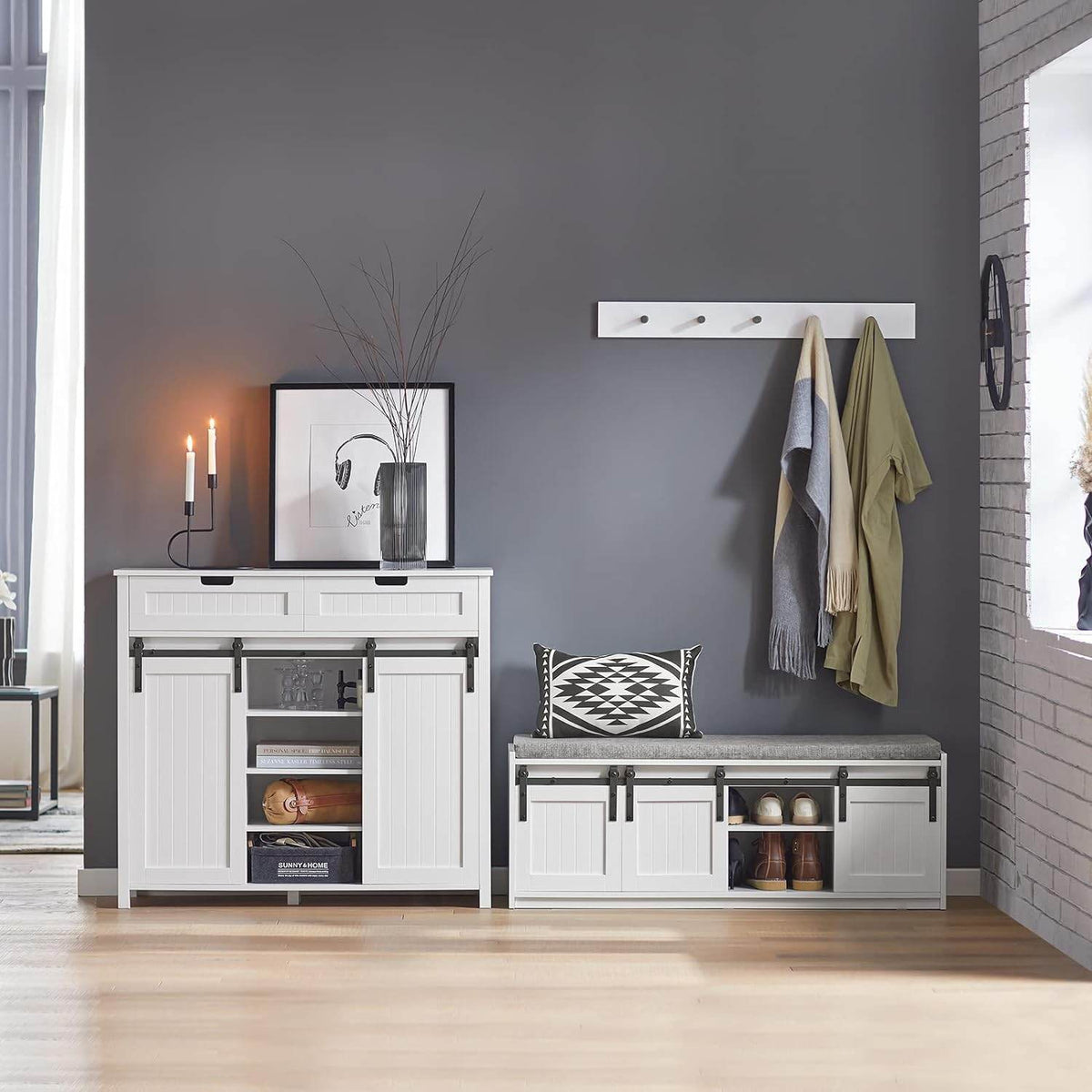 Küchenschrank | Sideboard | Flurschrank | Kommode | FSB74-W - Palo24