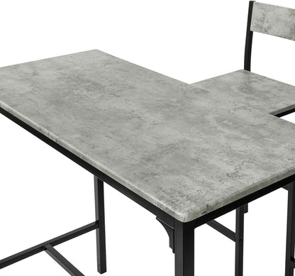 Bartisch mit 4 Hockern | Bartisch set | 5-teilig | OGT14 - Palo24