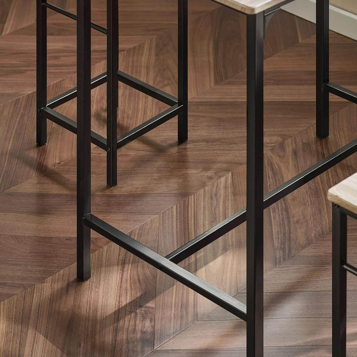 Bartisch mit 4 Hockern | Bartisch set | 5-teilig | OGT11-N - Palo24