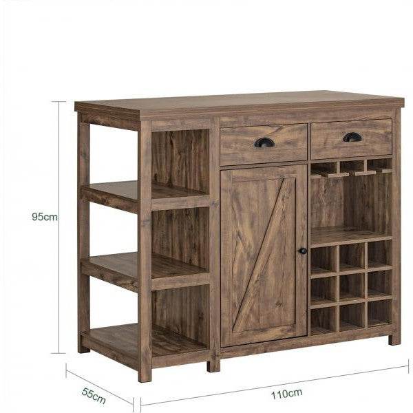 Kücheninsel | Sideboard | Bartisch | Küchenschrank | Buffet | Vintage Industrie-Design - Palo24