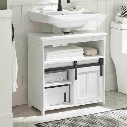 Waschbeckenunterschrank | Badschrank | Waschtisch Weiss BZR61-W - Palo24