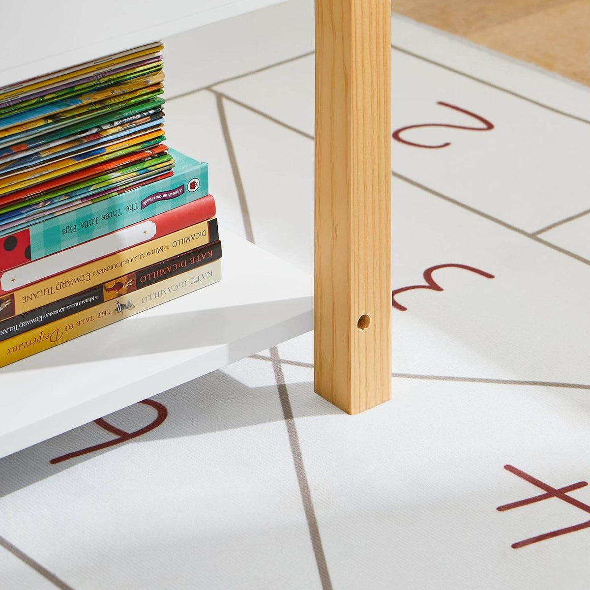 Kinderbücherregal | Spielzeugregal | Aufbewahrungsregal für Kinder | KMB35-W - Palo24