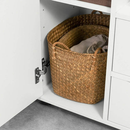 Druckertisch mit Schublade | Beistelltisch | Couchtisch Weiss FBT105-W - Palo24