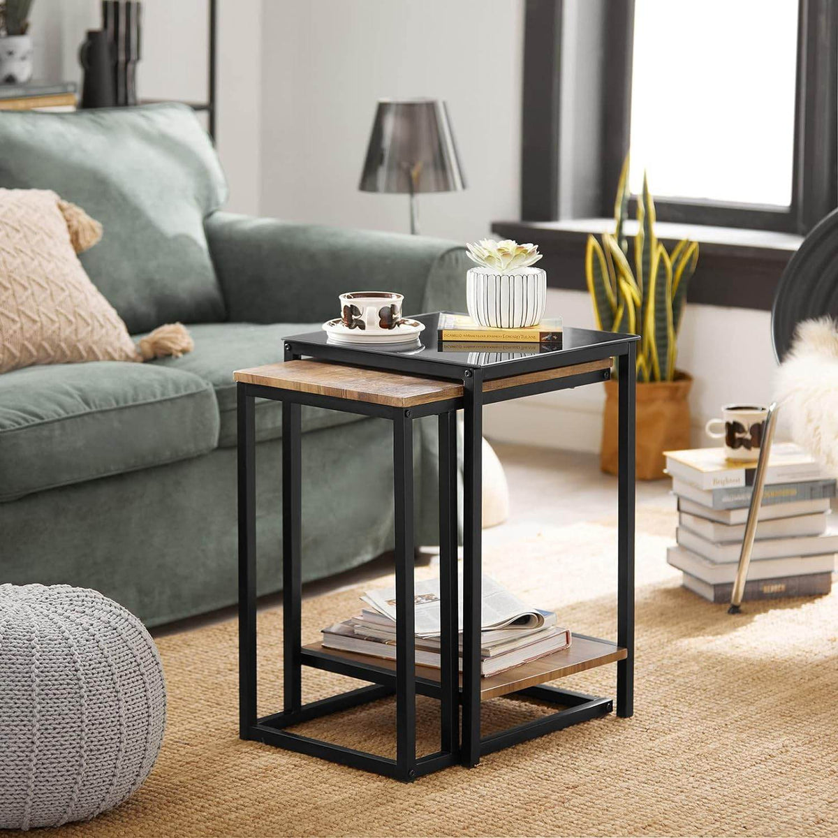 2 Satztische | Sofatisch | Couchtisch | Pflegetisch | FBT99-F - Palo24