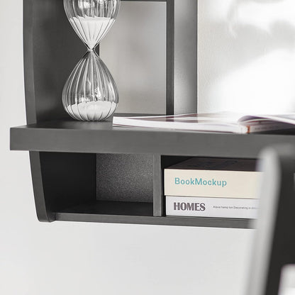 tavolo da muro | Scrivania | Scrivania per computer nera | Modello FWT18-SCH