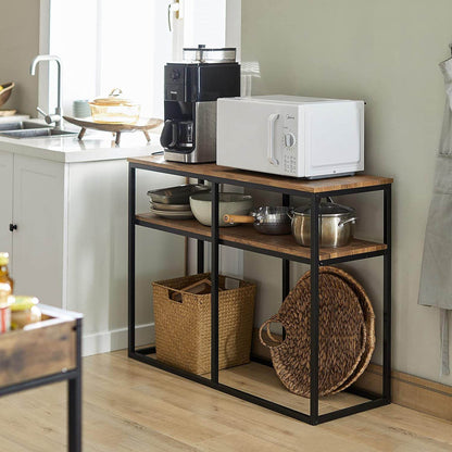 Konsolentisch mit Metallrahmen | Flurtisch | Sideboard | FSB42-Q - Palo24