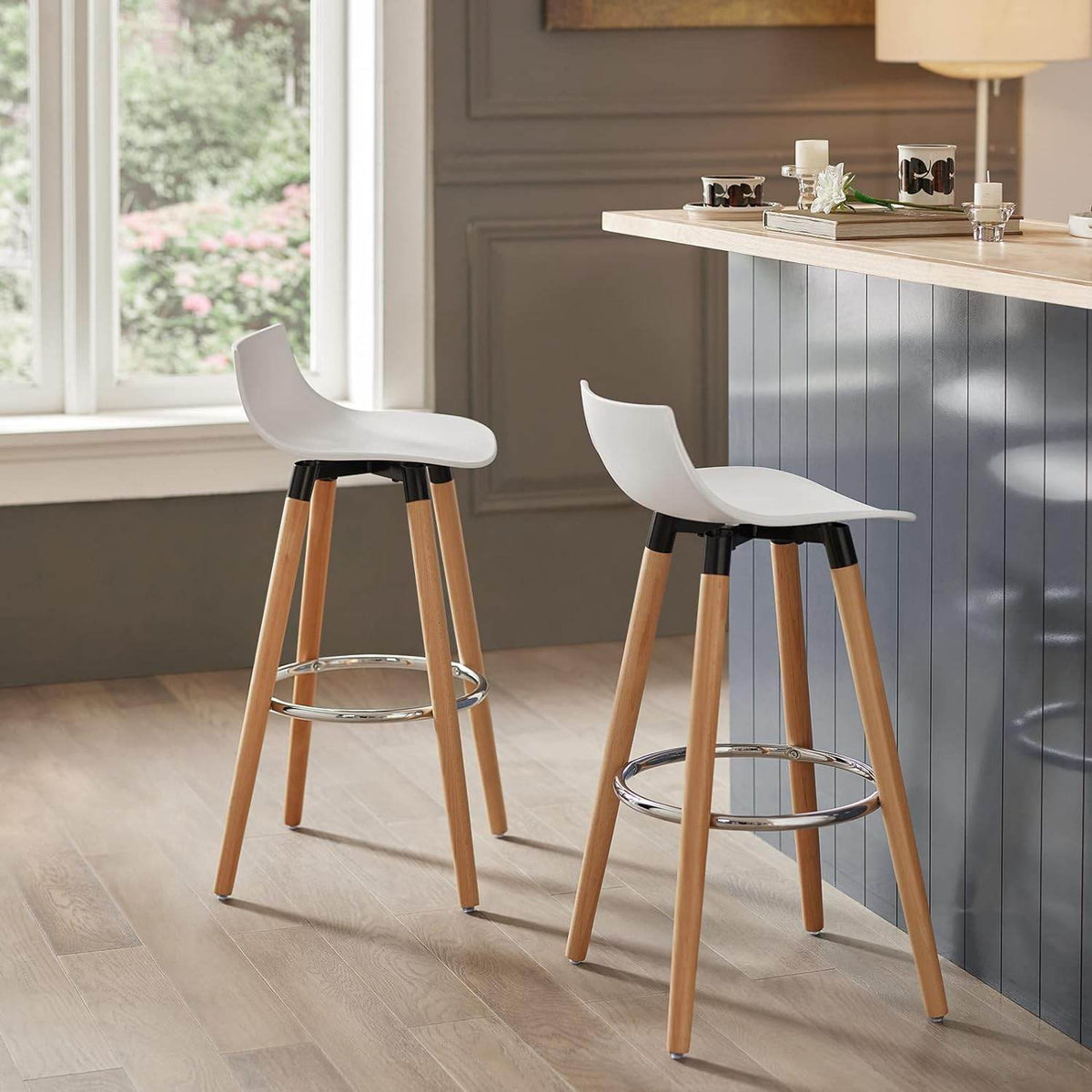 Barhocker | Barstuhl | Tresenhocker | Weiss FST86-W - Palo24