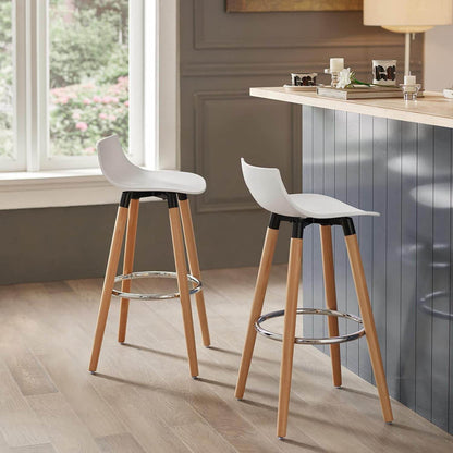 Barhocker | Barstuhl | Tresenhocker | Weiss FST86-W - Palo24