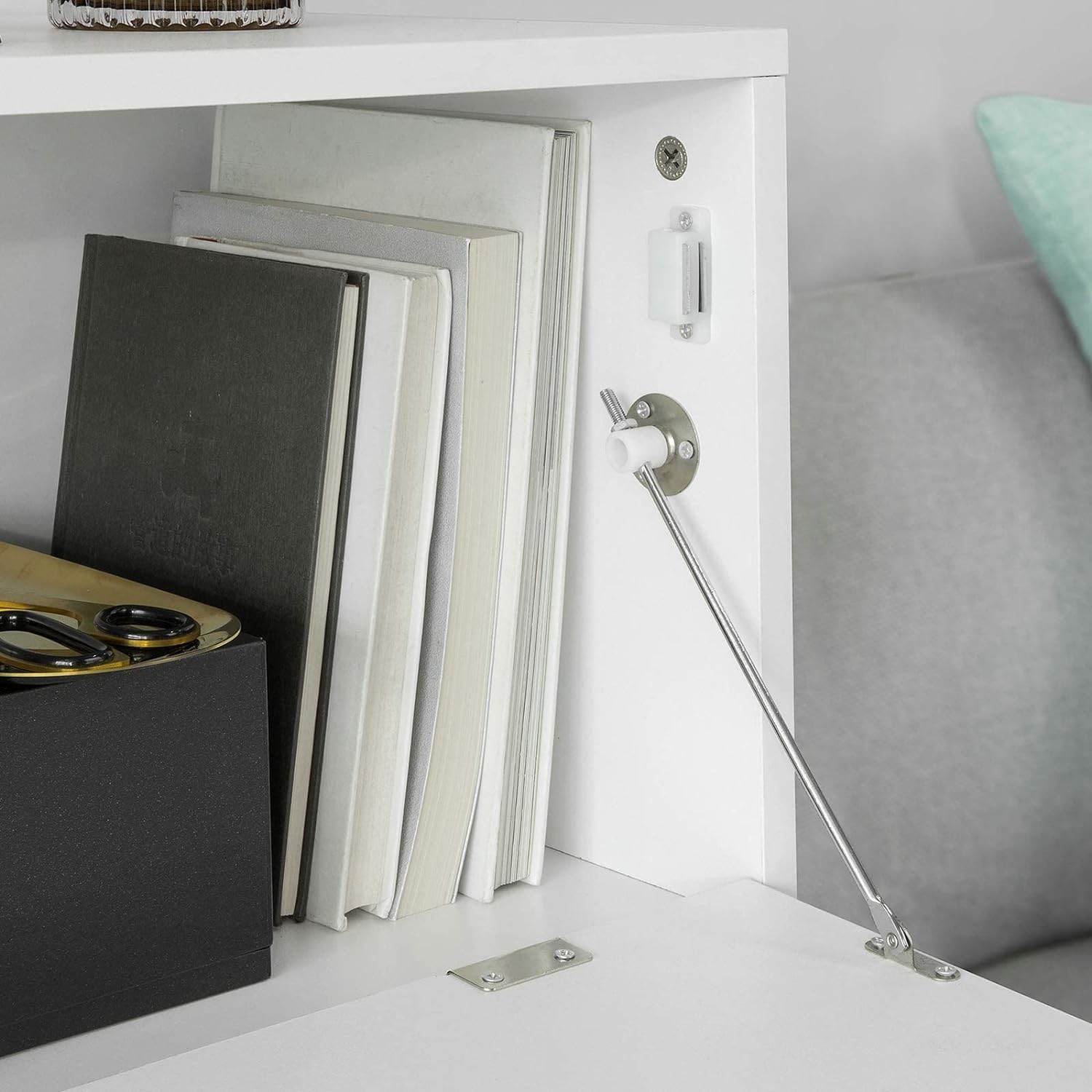 Konsolentisch | Sideboard mit 1 Klappe | Flurtisch Weiss FSB21-W - Palo24