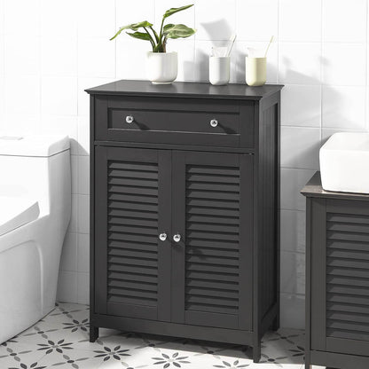Badkommode | Badzimmerschrank | Sideboard Dunkelgrau | FRG238-DG - Palo24