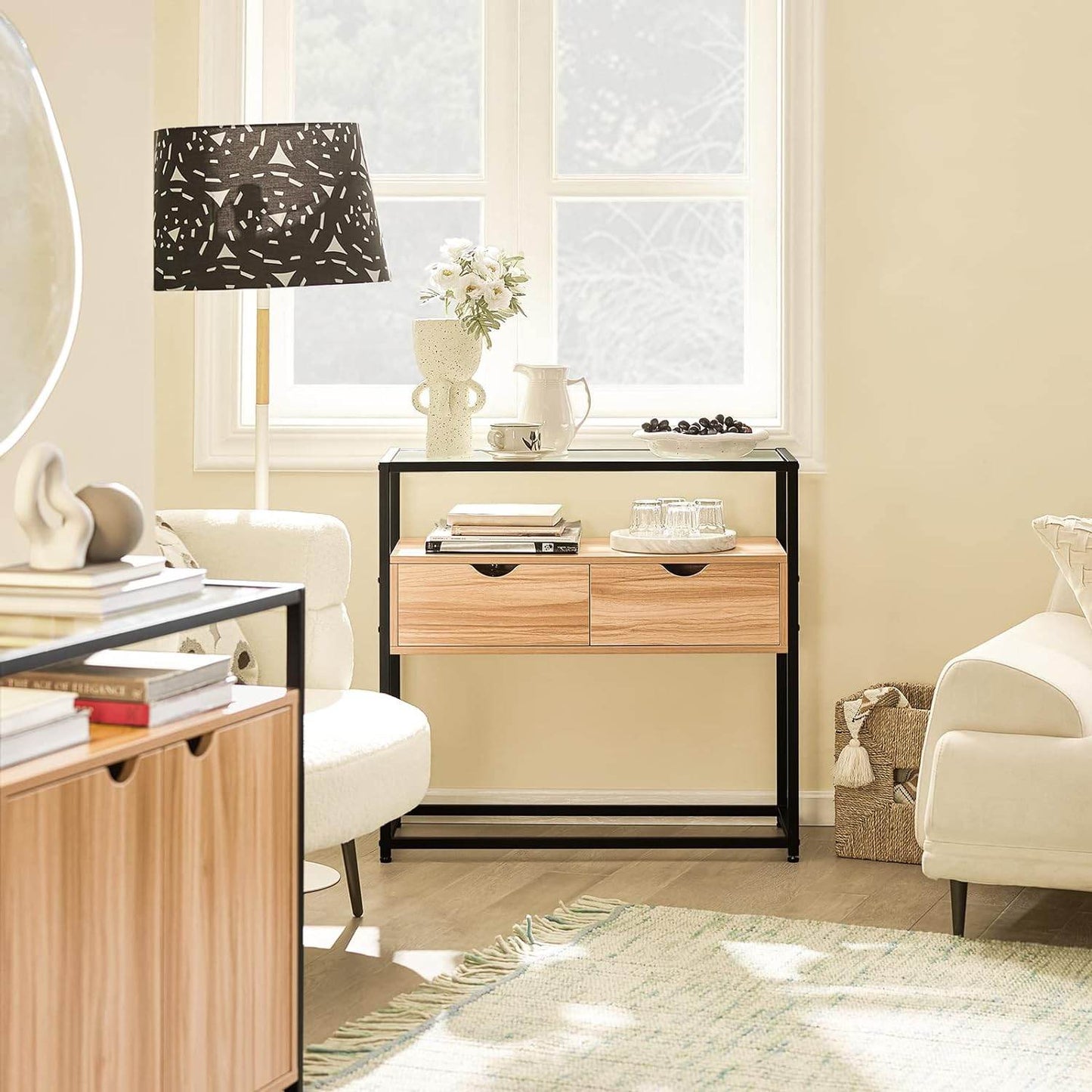 Beistelltisch | Sideboard | Flurtisch | Konsolentisch Natur | FSB54-N - Palo24