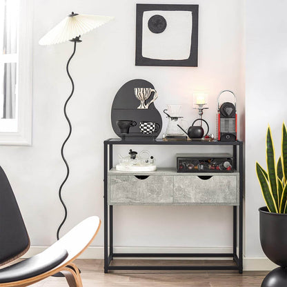 Beistelltisch | Sideboard | Flurtisch | Konsolentisch Hellgrau | FSB54-HG - Palo24