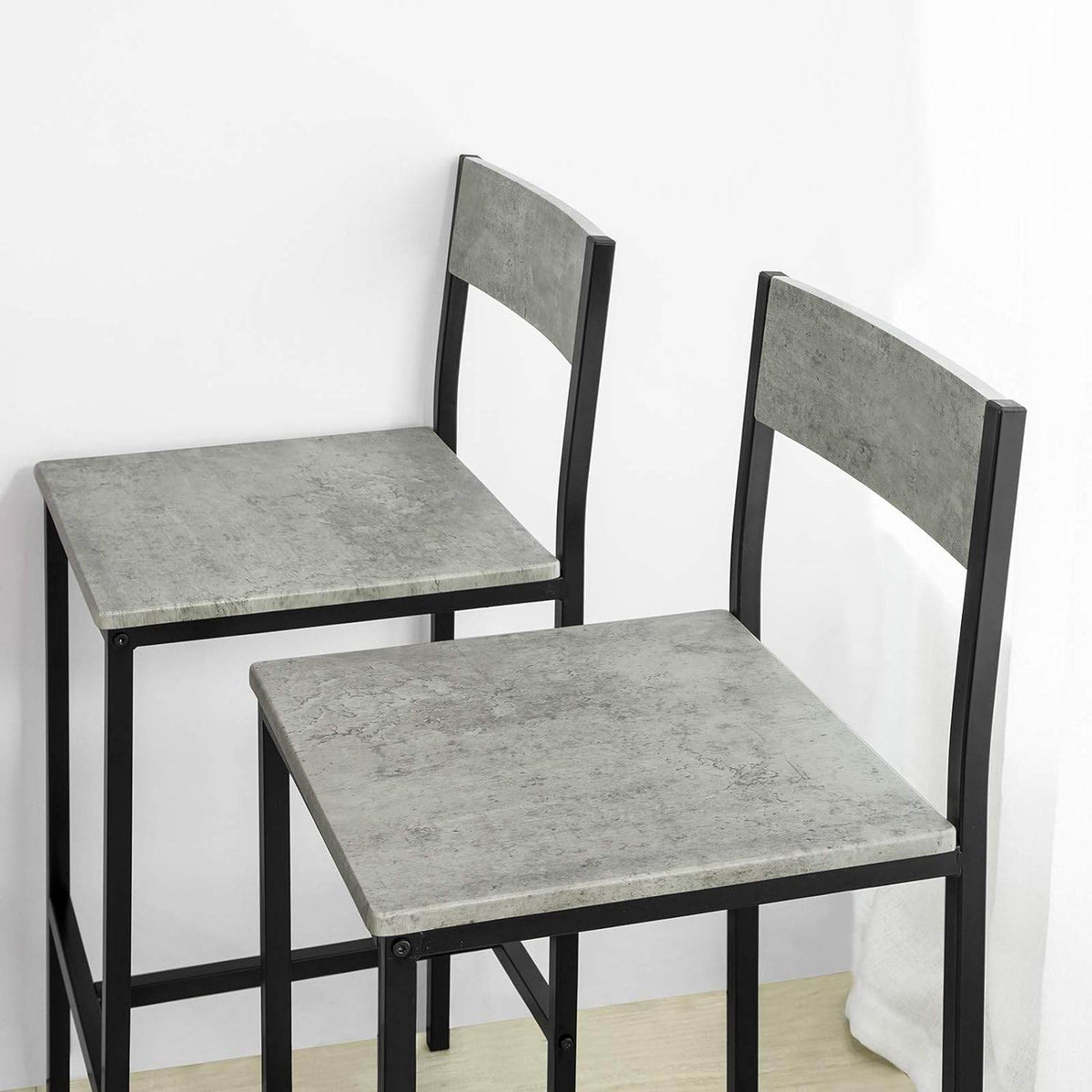 Bartisch mit 4 Hockern | Bartisch set | 5-teilig | OGT14 - Palo24