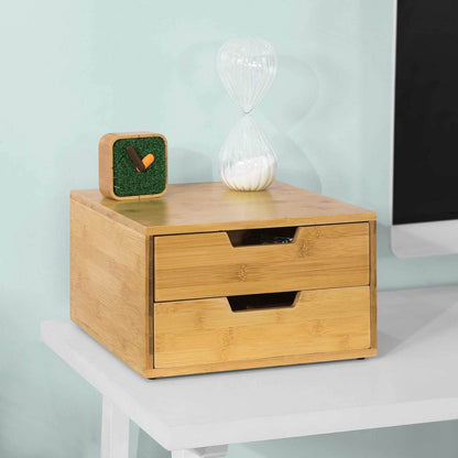 Kaffeekapsel Box | Aufbewahrungsbox | Schubladenbox Bambus | FRG82-N - Palo24
