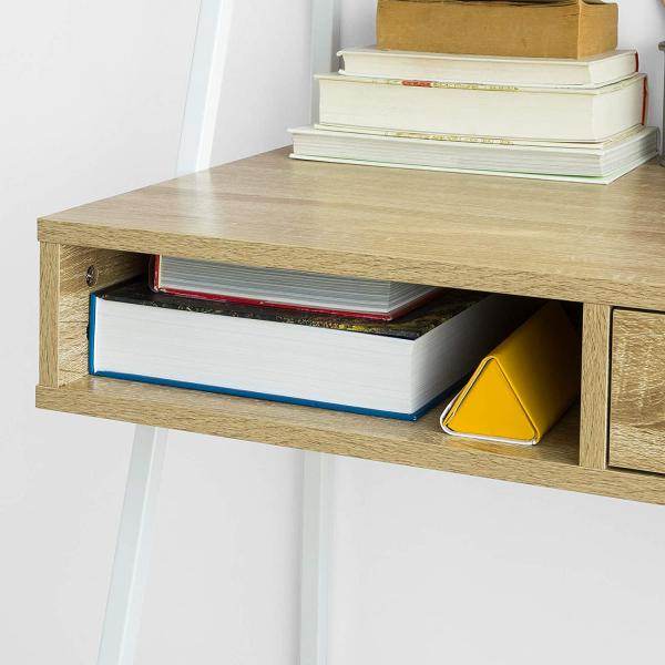 Schreibtisch | Bürotisch | Arbeitstisch | Weiss-Natur - Palo24