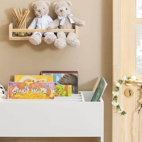 Kinderregal | Aufbewahrungsregal Für Kinder | Spielzeugregal Weiss - Palo24