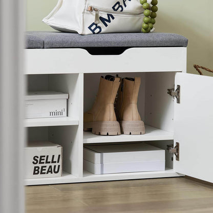 Garderobenbank | Bettbank | Schuhbank Weiss FSR96-W - Palo24