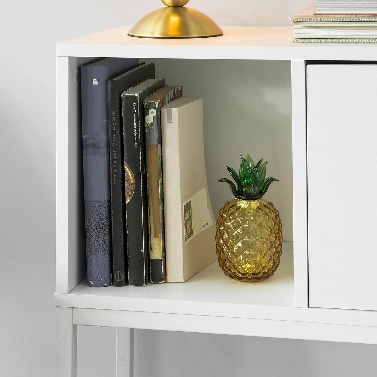Konsolentisch | Sideboard mit 1 Klappe | Flurtisch Weiss FSB21-W - Palo24