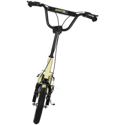 Tretroller Scooter Cityroller Kinder Mädchenroller verstellbar Aluminium Beige - Palo24