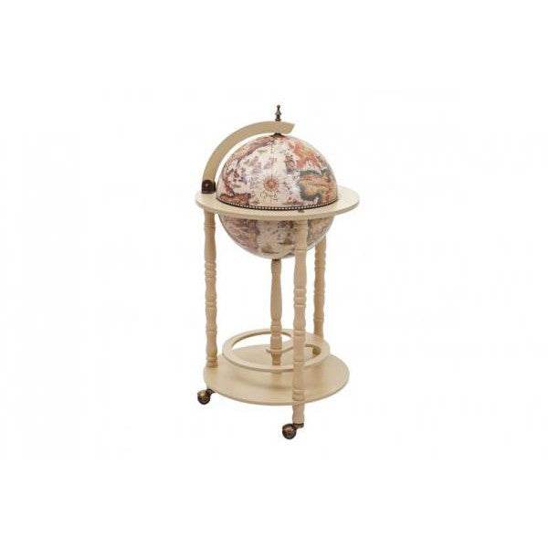 Globusbar Minibar Hausbar Weinregal, Weltkugel Ø 33cm rollbar - Palo24
