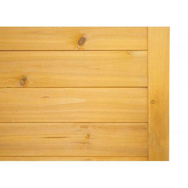 1er-Fahrradgarage HWC-H60, Fahrradbox Gerätehaus, abschließbar 152x184x98cm ~ braun - Palo24
