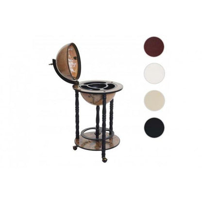 Globusbar Minibar Hausbar Weinregal, Weltkugel Ø 33cm rollbar - Palo24