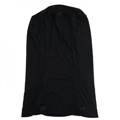 Stehtischhusse HWC-J30, Tischhusse Husse Bezug Überzug, Stretch Ø 60cm ~ schwarz - Palo24