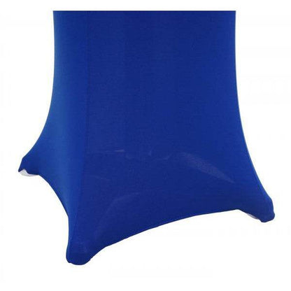 Stehtischhusse HWC-J30, Tischhusse Husse Bezug Überzug, Stretch Ø 60cm ~ blau - Palo24