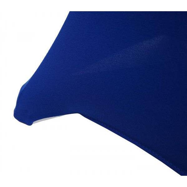 Stehtischhusse HWC-J30, Tischhusse Husse Bezug Überzug, Stretch Ø 60cm ~ blau - Palo24