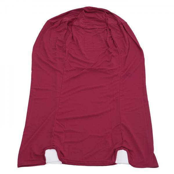 Stehtischhusse HWC-J30, Tischhusse Husse Bezug Stretch Ø 60cm ~ bordeaux-rot - Palo24