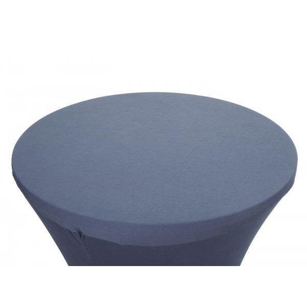 Stehtischhusse HWC-J30, Tischhusse Husse Bezug Überzug, Stretch Ø 60cm ~ anthrazit-grau - Palo24