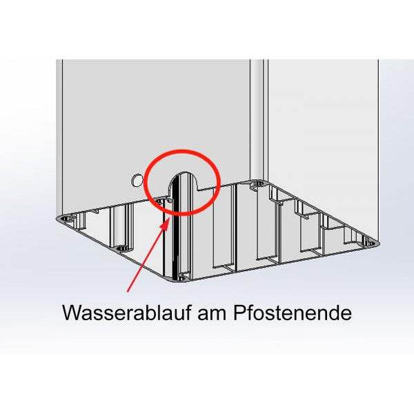 Pergola HWC-J32, Garten Lamellen-Pavillon, 11cm-Alu-Gestell 4x3m ~ weiß mit Seitenwand + Moskitonetz weiss - Palo24