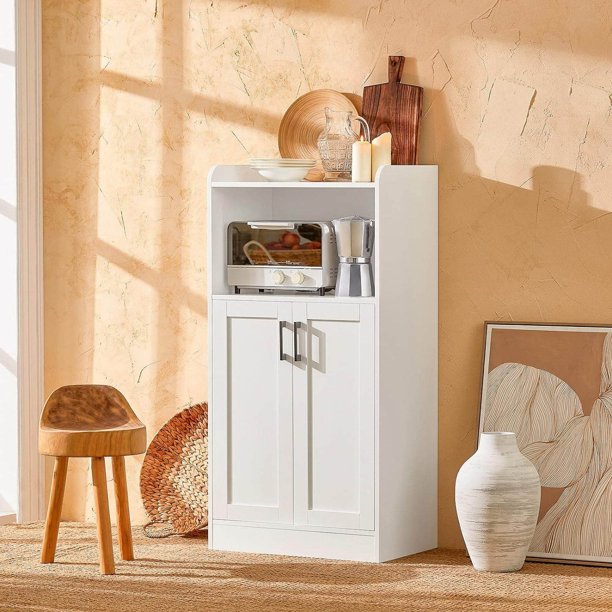 Küchenschrank | Sideboard | Flurschrank | Mikrowellenschrank | FSB47-W - Palo24