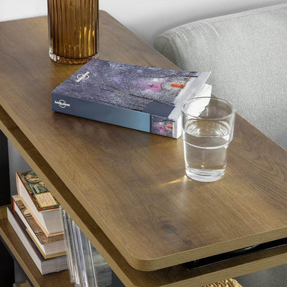 L-förmiger Beistelltisch | Couchtisch | Eckschreibtisch Industrie-Design | FWT83-PF - Palo24