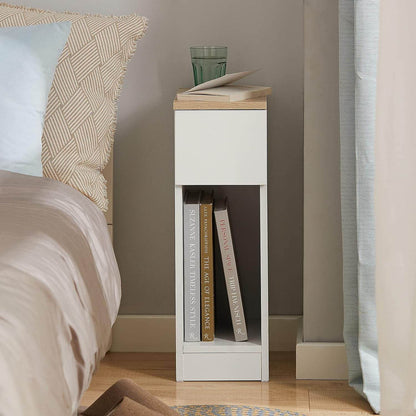 Nachttisch mit Schublade | Couchtisch | Sofatisch | Beistelltisch | FBT111-WN - Palo24