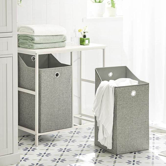 Wäschetruhe | Wäschesammler | Wäscheschrank | BZR57-W - Palo24