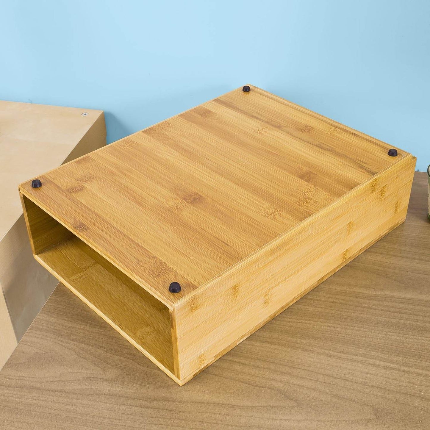Kaffeekapsel Box | Kapselspender | Aufbewahrungsbox Bambus | FRG83-N - Palo24