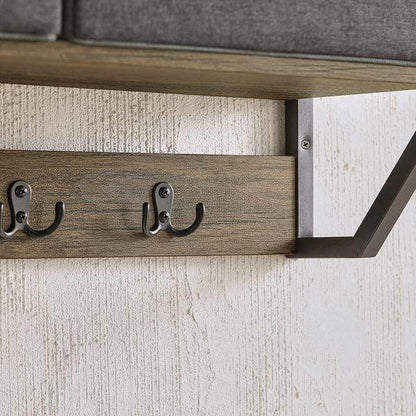 Wandgarderobe | Hängeregal | Flurgarderobe Vintage - Palo24