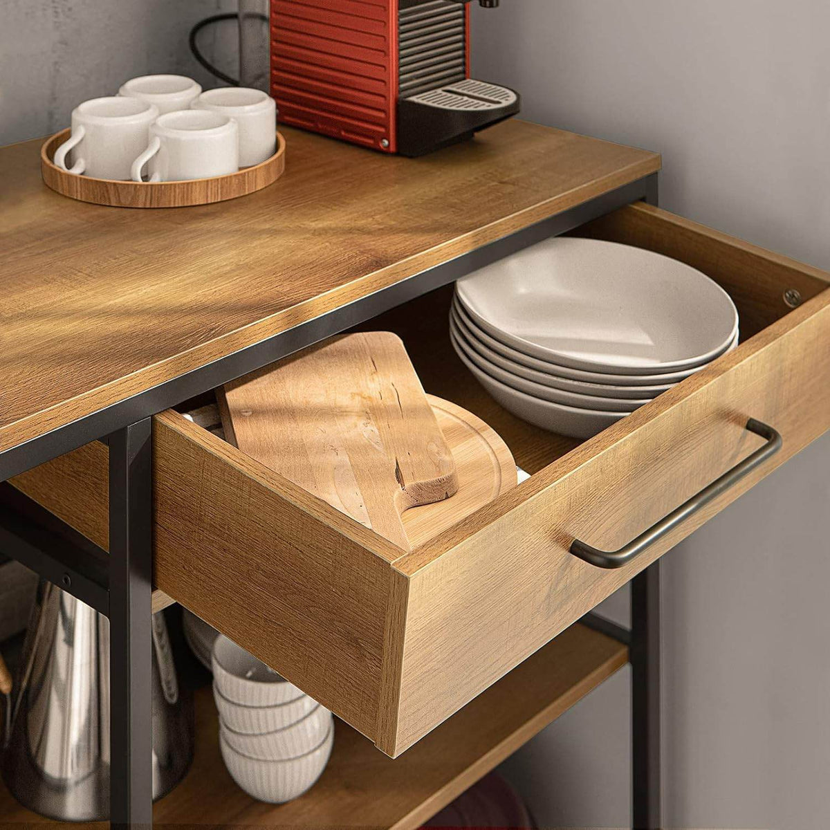 Kommode | Flurschrank | Kücheninsel | Küchenschrank | FSB71-PF - Palo24