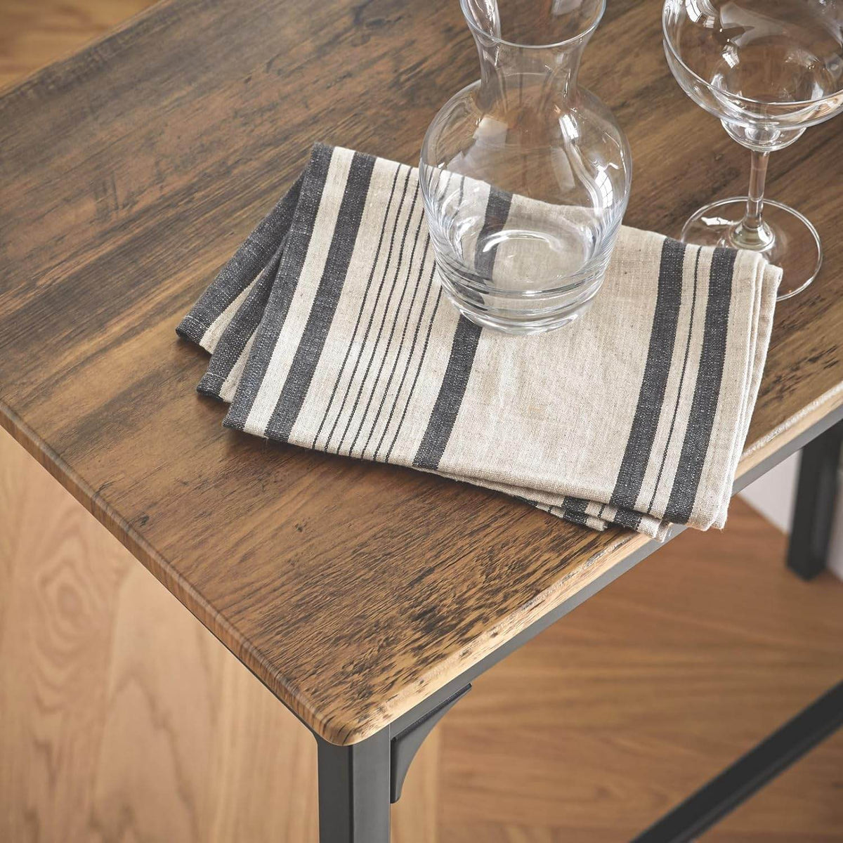 Bartisch mit 2 Hockern | Bartisch set | 3-teilig | OGT03-XL - Palo24