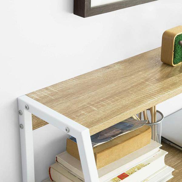 Schreibtisch | Bürotisch | Arbeitstisch | Weiss-Natur - Palo24