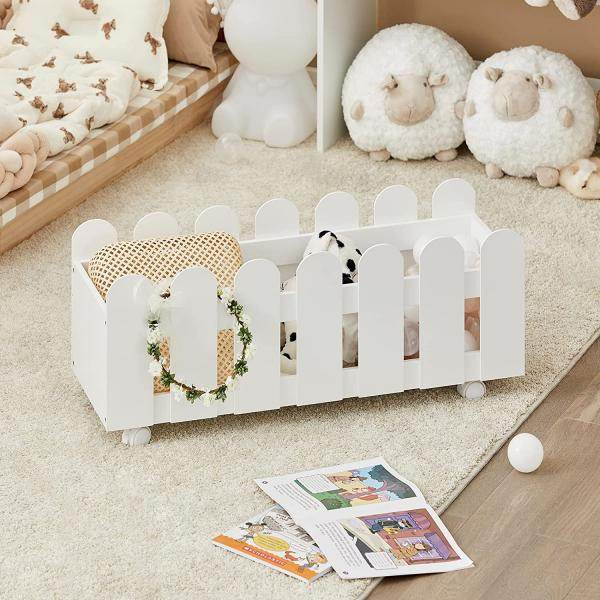 Kinderregal | 2-Teilig Aufbewahrungsregal Für Kinder | Bücherregal | Weiss - Palo24