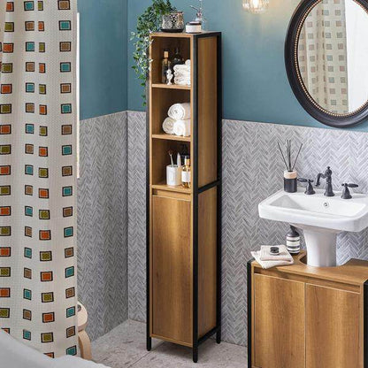 Bad Hochschrank | Badschrank | Badregal Vintage - Palo24