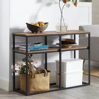 Konsolentisch mit Metallrahmen | Flurtisch | Sideboard | FSB42-Q - Palo24