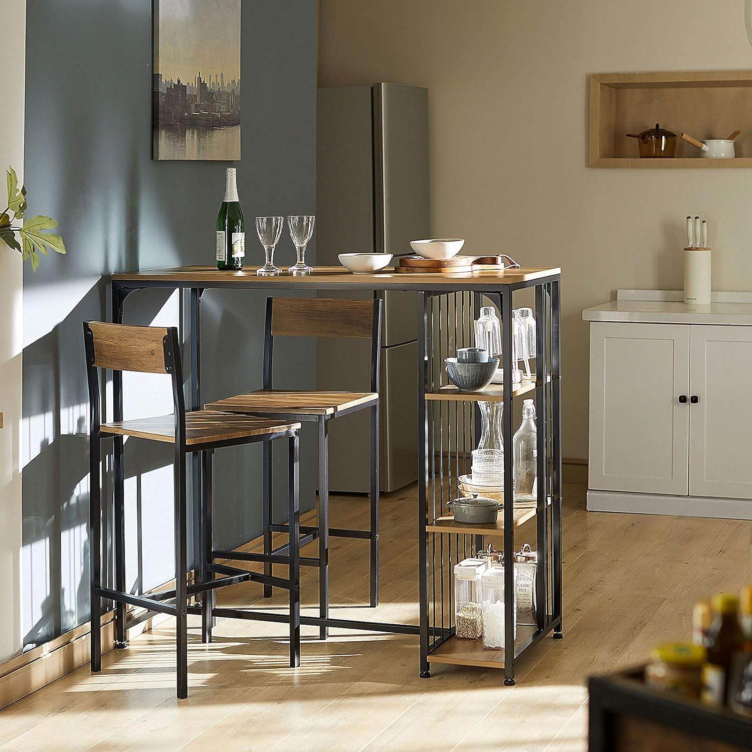 Barstühle 2er set | Tresenhocker | Sitzhöhe 67cm | Metall | FST53-XLX2 - Palo24