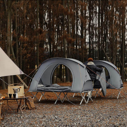 4in1-Zelt | Feldbett | Campingliege | Schlafsack | OGS60-L-HG - Palo24