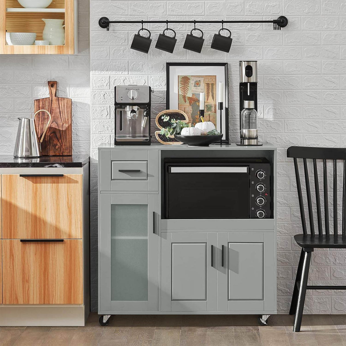 Küchenschrank | Sideboard | Flurschrank | Küchenwagen | FSB78-HG - Palo24