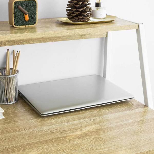 Schreibtisch | Bürotisch | Arbeitstisch | Weiss-Natur - Palo24